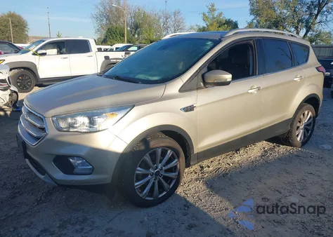 2017 Ford Escape Titanium from USA, damaged, VIN 1FMCU0JD5HUC33262